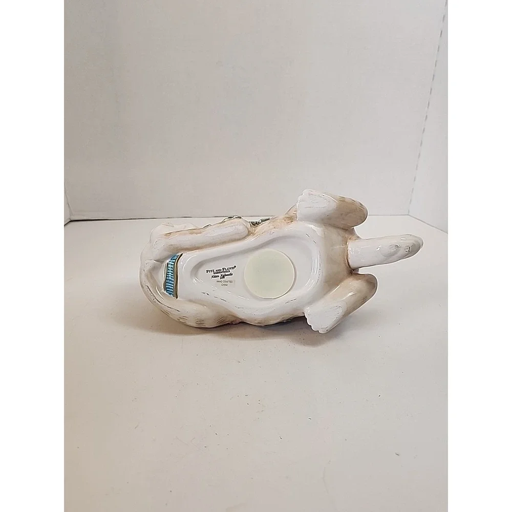 Fitz & Floyd Handcrafted Kitten Kaboodle Porcelain Bank
